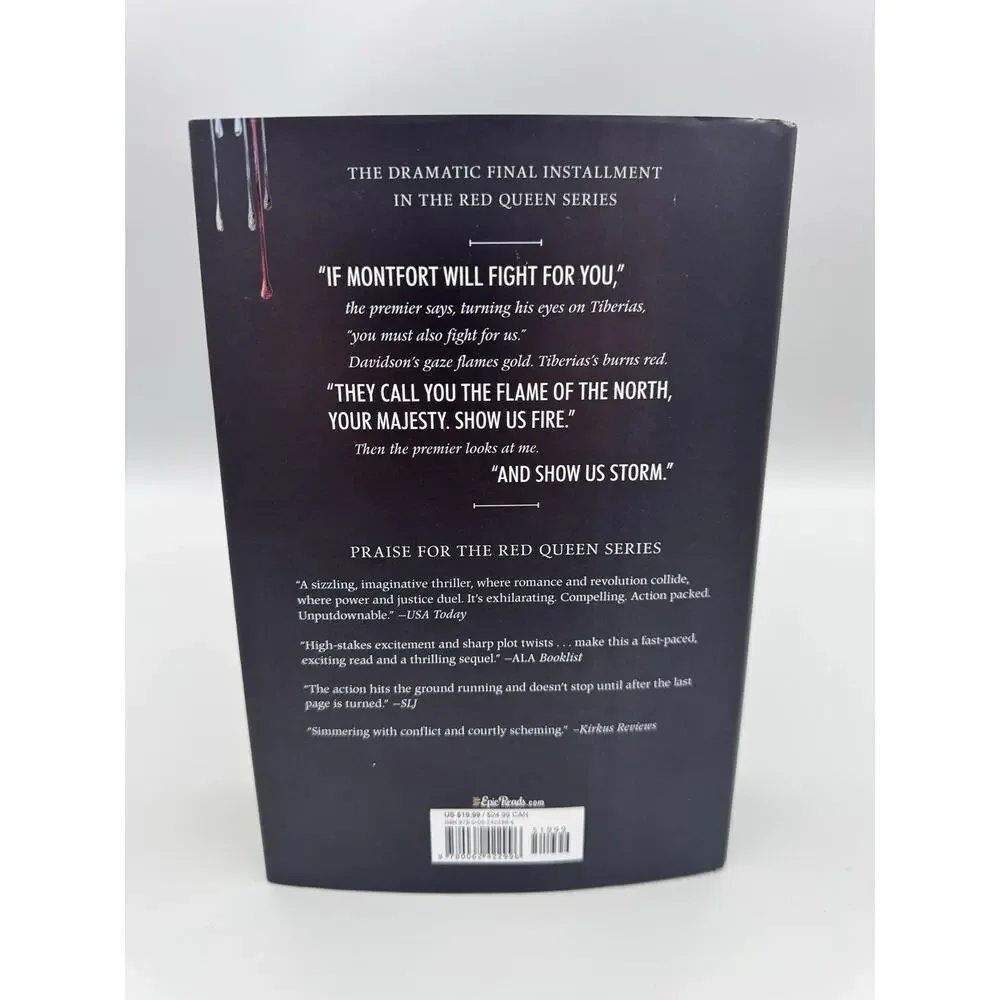 War Storm by Victoria Aveyard (2018, Hardcover) First Edition